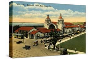 New Santa Fe Depot, San Diego, California, C.1915-30-null-Stretched Canvas
