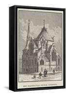 New Scandinavian Church, Liverpool-Frank Watkins-Framed Stretched Canvas