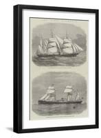 New Screw Steam-Ships-Edwin Weedon-Framed Giclee Print