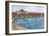 New Sea Bathing Lake, Southport-Alfred Robert Quinton-Framed Giclee Print