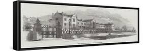 New Seckford Hospital, at Woodbridge-null-Framed Stretched Canvas