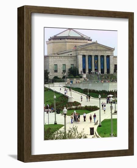 New Sidewalks and Landscaping Give Rise to the Shedd Aquarium-null-Framed Photographic Print