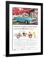 New-Size 1960 Ford Falcon-null-Framed Art Print