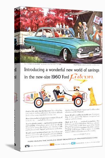 New-Size 1960 Ford Falcon-null-Stretched Canvas