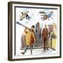 "New Skier," March 4, 1961-Constantin Alajalov-Framed Giclee Print