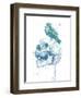 New Skull (Blue)-Balazs Solti-Framed Art Print