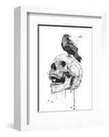 New Skull-Balazs Solti-Framed Art Print