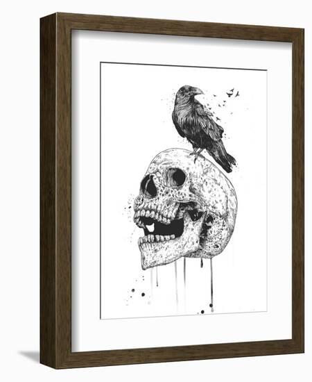 New Skull-Balazs Solti-Framed Art Print