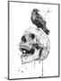 New Skull-Balazs Solti-Mounted Art Print