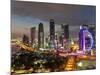 New Skyline of the West Bay Central Financial District, Doha, Qatar, Middle East-Gavin Hellier-Mounted Photographic Print
