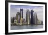 New Skyline of the West Bay Central Financial District of Doha, Qatar, Middle East-Gavin-Framed Photographic Print