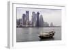 New Skyline of the West Bay Central Financial District of Doha, Qatar, Middle East-Gavin-Framed Photographic Print