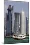 New Skyline of the West Bay Central Financial District of Doha, Qatar, Middle East-Gavin-Mounted Photographic Print