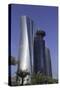 New Skyline of the West Bay Central Financial District of Doha, Qatar, Middle East-Gavin-Stretched Canvas