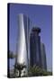 New Skyline of the West Bay Central Financial District of Doha, Qatar, Middle East-Gavin-Stretched Canvas