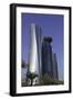 New Skyline of the West Bay Central Financial District of Doha, Qatar, Middle East-Gavin-Framed Photographic Print