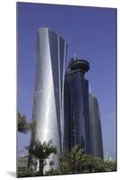 New Skyline of the West Bay Central Financial District of Doha, Qatar, Middle East-Gavin-Mounted Photographic Print