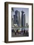 New Skyline of the West Bay Central Financial District of Doha, Qatar, Middle East-Gavin-Framed Photographic Print