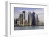 New Skyline of the West Bay Central Financial District of Doha, Qatar, Middle East-Gavin-Framed Photographic Print