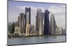 New Skyline of the West Bay Central Financial District of Doha, Qatar, Middle East-Gavin-Mounted Photographic Print