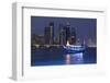 New Skyline of the West Bay Central Financial District of Doha-Gavin-Framed Photographic Print