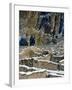 New Snow on Broken Walls of Tyuoni Ruin, Bandelier National Monument, New Mexico, USA-Scott T^ Smith-Framed Photographic Print