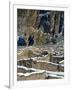 New Snow on Broken Walls of Tyuoni Ruin, Bandelier National Monument, New Mexico, USA-Scott T^ Smith-Framed Photographic Print