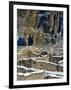 New Snow on Broken Walls of Tyuoni Ruin, Bandelier National Monument, New Mexico, USA-Scott T^ Smith-Framed Photographic Print