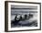 New South Wales, A Surfboat Crew Battles Through Waves at Cronulla Beach in Sydney, Australia-Andrew Watson-Framed Photographic Print