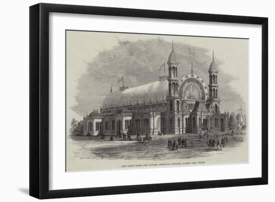 New South Wales and Victoria Exhibition Building, Alfred Park, Sydney-null-Framed Giclee Print