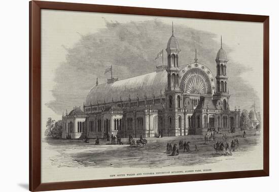 New South Wales and Victoria Exhibition Building, Alfred Park, Sydney-null-Framed Giclee Print