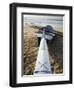 New South Wales, Sydney, A Surfboat Sits on Beach at Bondi in Sydney's Eastern Beaches, Australia-Andrew Watson-Framed Premium Photographic Print