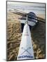 New South Wales, Sydney, A Surfboat Sits on Beach at Bondi in Sydney's Eastern Beaches, Australia-Andrew Watson-Mounted Premium Photographic Print