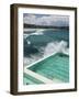 New South Wales, Sydney, Bondi Beach, Bondi Icebergs Swimming Club Pool, Australia-Walter Bibikow-Framed Photographic Print