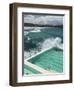 New South Wales, Sydney, Bondi Beach, Bondi Icebergs Swimming Club Pool, Australia-Walter Bibikow-Framed Photographic Print