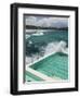 New South Wales, Sydney, Bondi Beach, Bondi Icebergs Swimming Club Pool, Australia-Walter Bibikow-Framed Photographic Print