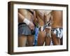 New South Wales, Sydney, Racy Outfits and Good Looking Bodies at the Annual Sydney Gay and Lesbian -Andrew Watson-Framed Photographic Print