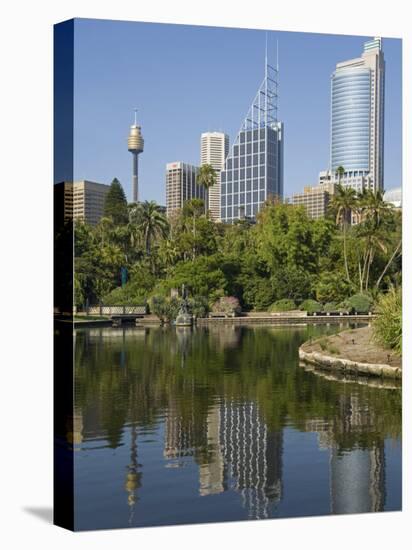 New South Wales, Sydney, the Green Surrounds of the Royal Botanic Gardens, Australia-Andrew Watson-Stretched Canvas