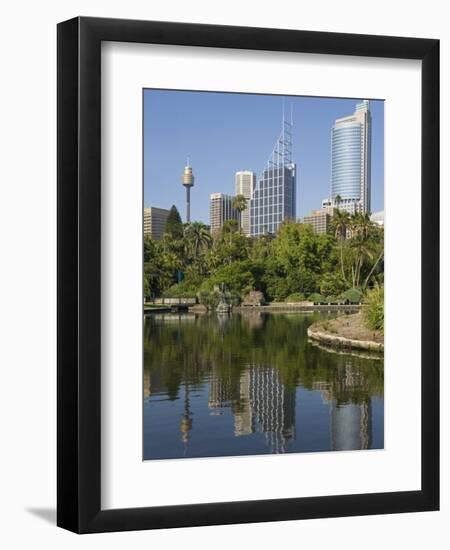 New South Wales, Sydney, the Green Surrounds of the Royal Botanic Gardens, Australia-Andrew Watson-Framed Photographic Print