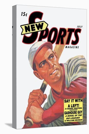 New Sports Magazine: Say It with a Left-null-Stretched Canvas