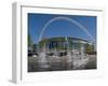 New Stadium, Wembley, London, England, United Kingdom, Europe-Charles Bowman-Framed Photographic Print