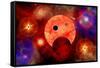 New Star Formation in a Vast Gaseous Nebula-null-Framed Stretched Canvas