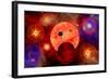 New Star Formation in a Vast Gaseous Nebula-null-Framed Premium Giclee Print