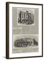 New Stations of the Metropolitan Railway-null-Framed Giclee Print