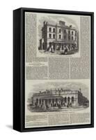 New Stations of the Metropolitan Railway-null-Framed Stretched Canvas