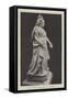 New Statue of the Queen at Brighton-null-Framed Stretched Canvas