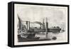 New Steam Ferry-Boat for the Thames-null-Framed Stretched Canvas