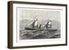 New Steam-Ship Newport, Ward's Havana Line. from Picture by Antonio Jacobson, 1880, USA-null-Framed Giclee Print