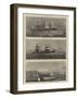 New Steam Ships-null-Framed Giclee Print