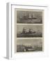 New Steam Ships-null-Framed Giclee Print